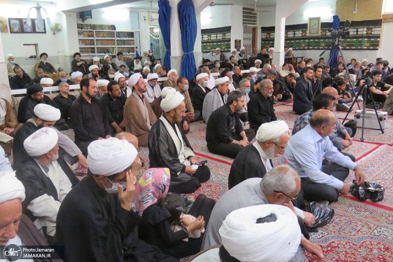مجلس عزای شهادت امام صادق (ع) در بیت حضرت آیت الله العظمی صانعی (ره)