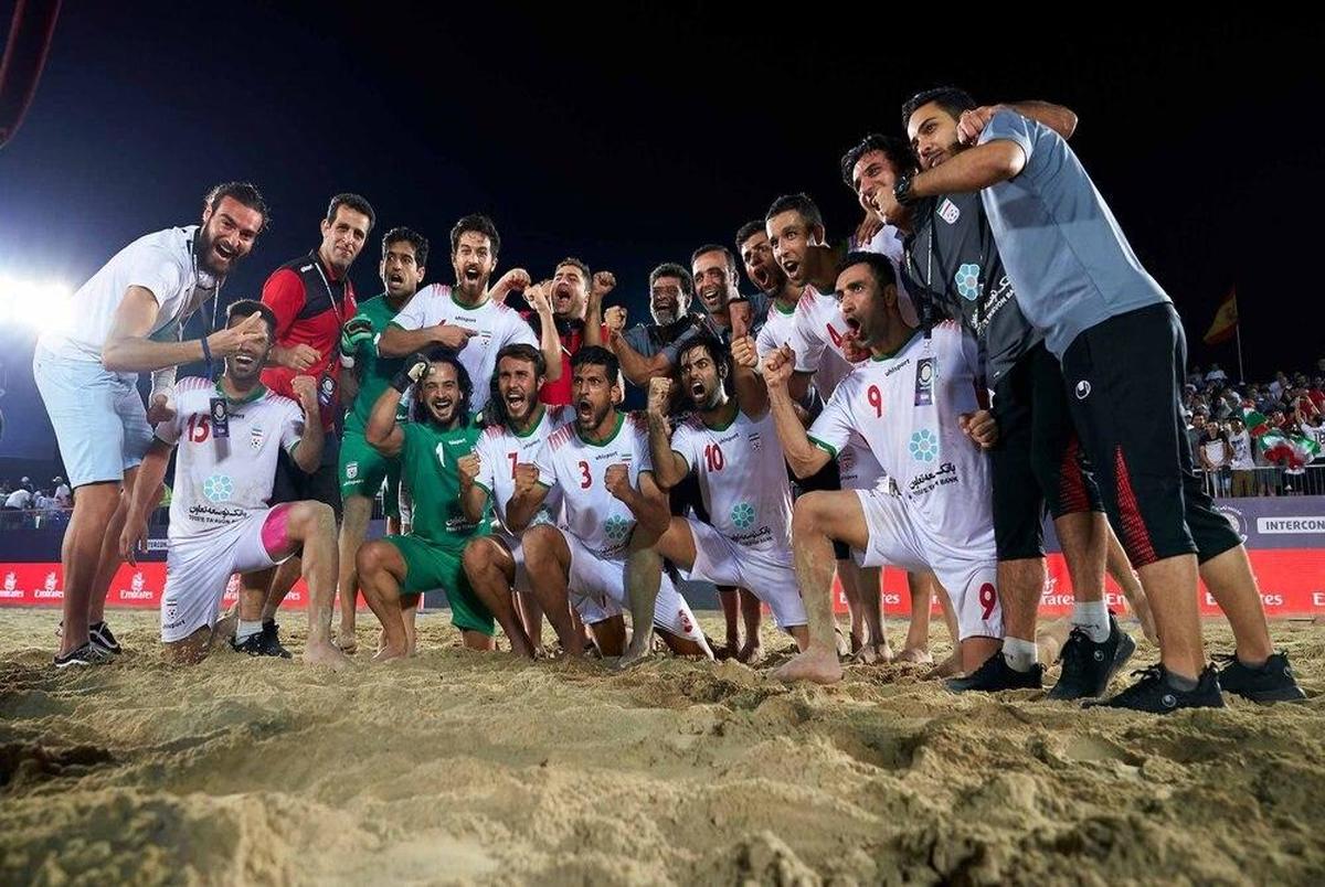 فوتبال ساحلی ایران همچنان در رده پنجم رنکینگ جهانی 
