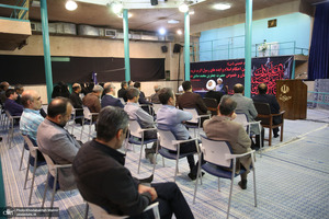 مراسم عزاداری به مناسبت سالروز شهادت امام جعفر صادق(ع) در حسینیه جماران