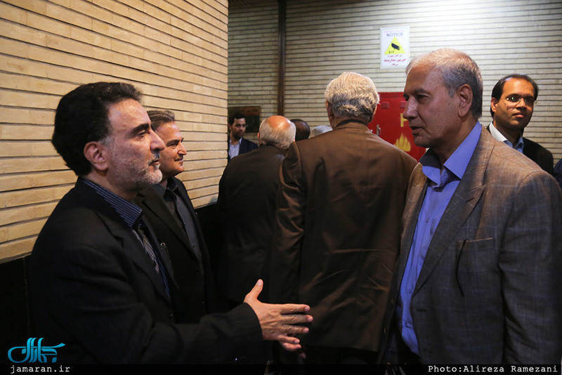 مراسم بزرگداشت پدر مصطفی تاجزاده در مسجد نور تهران