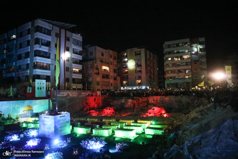 مراسم شب شهادت سید حسن نصرالله