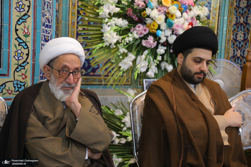 مراسم ختم مادر حجت الاسلام و المسلمین رسول جعفریان