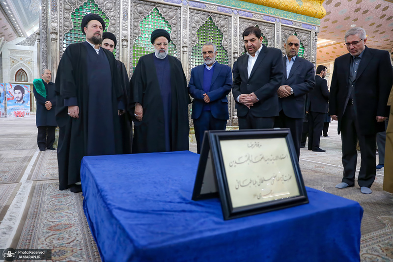 تجدید میثاق رئیس جمهور و اعضای دولت با آرمان های حضرت امام خمینی (س)