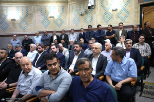 مراسم یادبود حاجیه خانم خدیجه خاتمی در مسجد امیرالمومنین (ع) -1