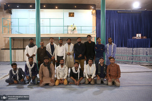 بازدید جمعی از دانشجویان مدارس امامیه پاکستان از جماران