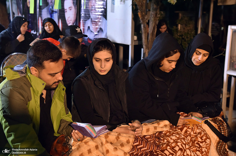 احیای شب بیست و سوم ماه رمضان در گلزار شهدای بهشت زهرا (س)