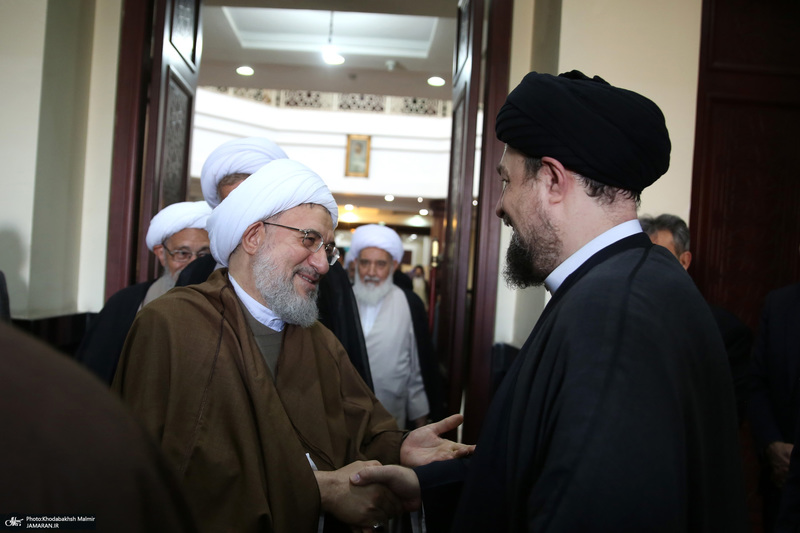 حاشیه تجدید میثاق اعضای مجلس خبرگان رهبری با آرمان‌های امام خمینی(س)؛