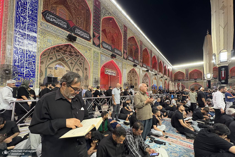 هم قدم با زائران اباعبدالله الحسین (ع)؛ حرم امیر المومنین (ع)