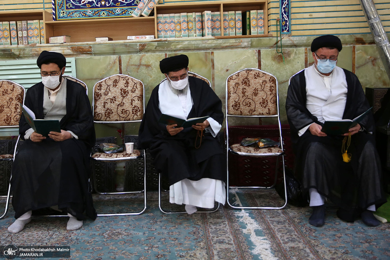 مراسم ختم مرحوم حاج محمد کمساری در قم -1