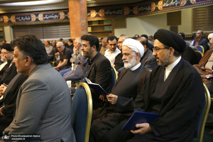 مراسم یاد بود حاجیه خانم صدیقه محمدی هشترودی خواهر همسر حجت الاسلام والمسلمین سید مهدی امام جمارانی