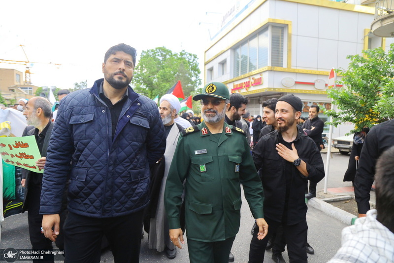 راهپیمایی باشکوه روز قدس در قم - 2