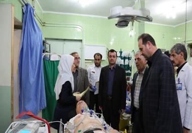 27 مصدوم حادثه رانندگی در گردنه حیران از بیمارستان مرخص شدند