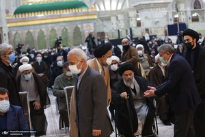 مراسم چهارمین سالگرد رحلت آیت الله هاشمی رفسنجانی(ره) در حرم مطهر امام-1