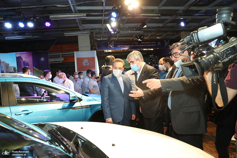 مراسم خروج پراید از خط تولید با حضور رئیس دفتر رئیس جمهوری