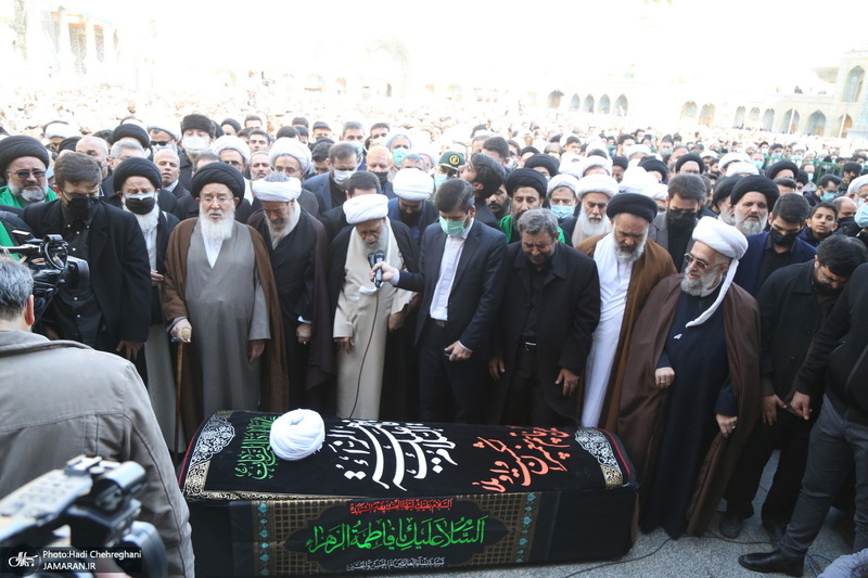 مراسم تشییع آیت الله العظمی صافی گلپایگانی (ره) در قم - 2