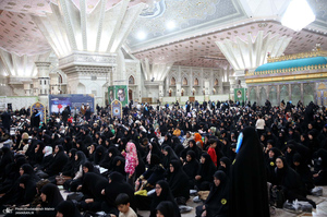 مراسم چهاردهمین سالگرد رحلت همسر امام خمینی و سی‌امین سالگرد ارتحال مرحوم حاج سیداحمد خمینی (ره)