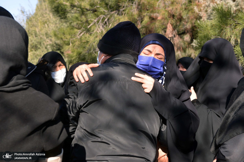 مراسم تشییع و خاکسپاری مرحوم حجت الاسلام و المسلمین سید رضا حسینی امین