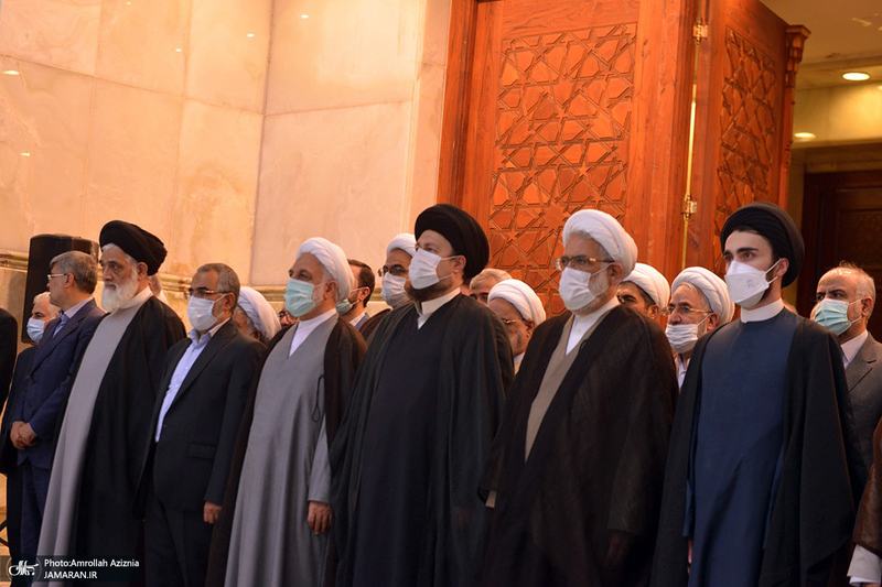 تجدید میثاق رئیس قوه قضائیه و مسئولان عالی قضایی با آرمان‌های حضرت امام خمینی (س)