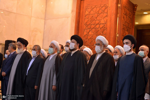 تجدید میثاق رئیس قوه قضائیه و مسئولان عالی قضایی با آرمان‌های حضرت امام خمینی (س)