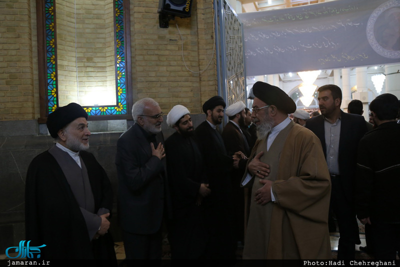  مراسم هفتمین شب ارتحال آیت الله حاج نصرالله شاه آبادی(ره) در قم 