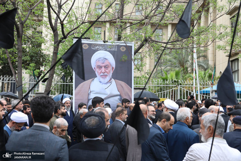 مراسم تشییع مرحوم حجت الاسلام و المسلمین حسینعلی نیری