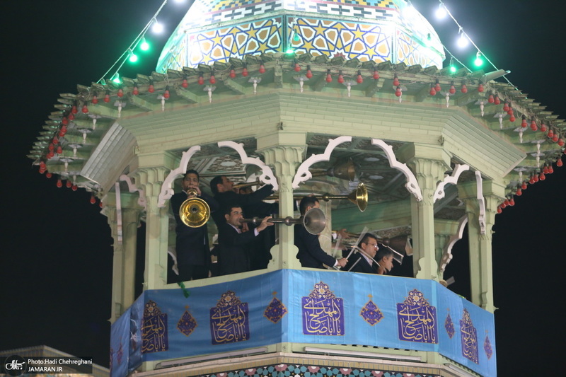 مراسم آغاز  سال 1401 در حرم کریمه اهل بیت (ع)‎