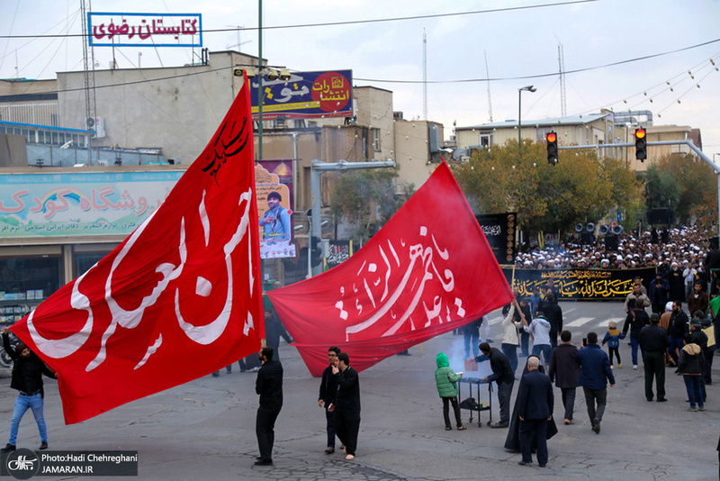 دسته عزاداری روز شهادت امام حسن عسکری(ع)