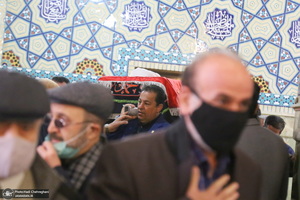 مراسم تشییع آیت الله مجتهد شبستری(ره) در قم