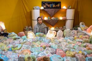 غرفه موسسه تنظیم و نشر آثار امام خمینی(س) در بیست و هفتمین نمایشگاه بین‌المللی قرآن کریم