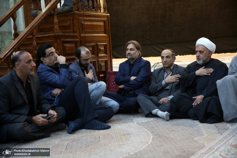 مراسم شب عاشورا در حرم مطهر امام خمینی (س)