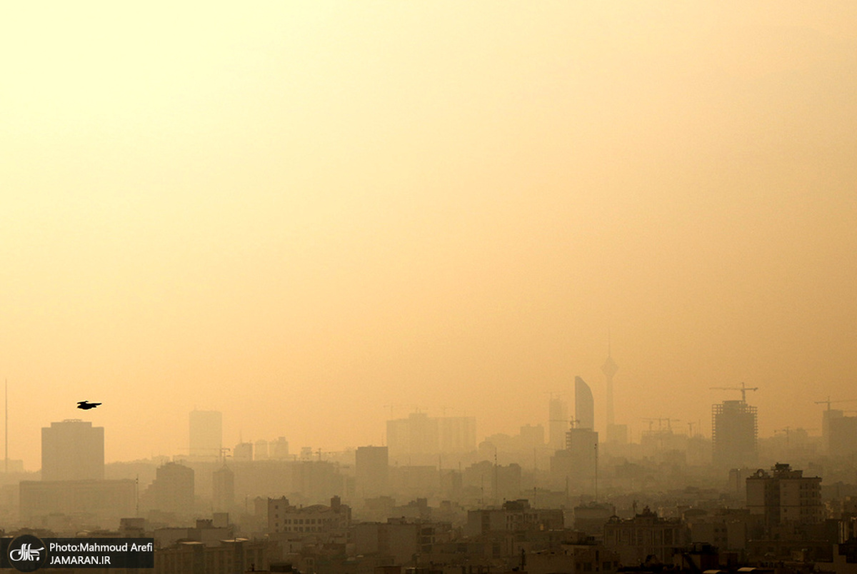 منشأ آلودگی هوای تهران فاش شد + عکس