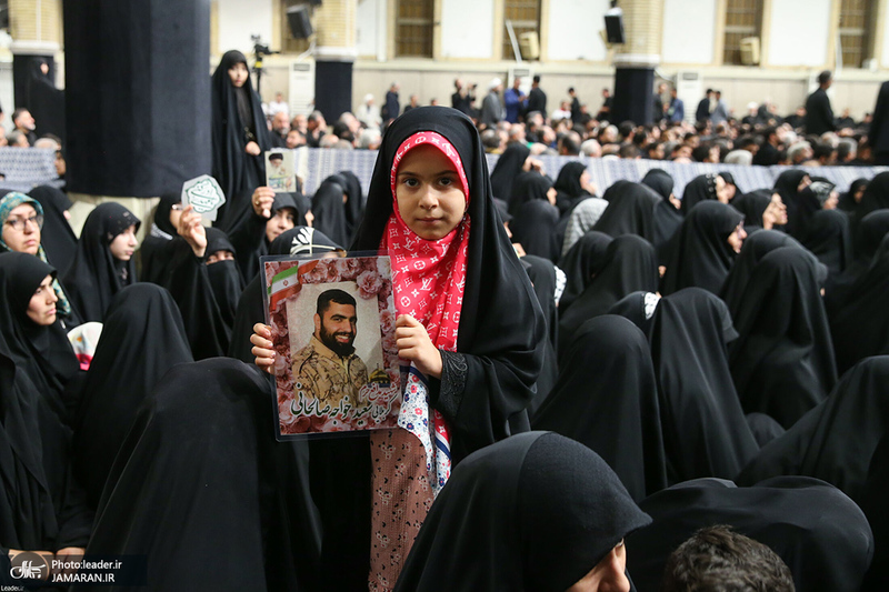 مراسم عزاداری شهادت امام رضا (ع) در حسینیه امام خمینی