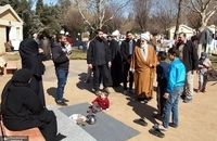 دیدار و گفت‌وگوی هیأت نمایندگان رهبر انقلاب با جمعی از جنگ‌زدگان سوری مستقر در لبنان (1)