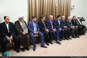 دیدار نخست وزیر عراق با مقام معظم رهبری