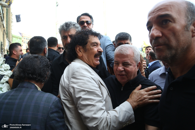 مزاسم ختم مرحوم سعید راد در مسجد  الرسول (ص)