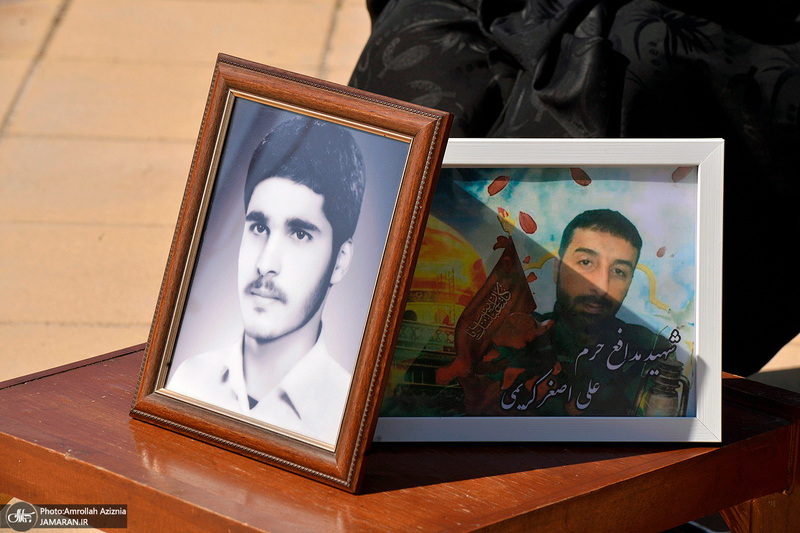 مراسم درختکاری در جوار حرم مطهر امام خمینی (س)