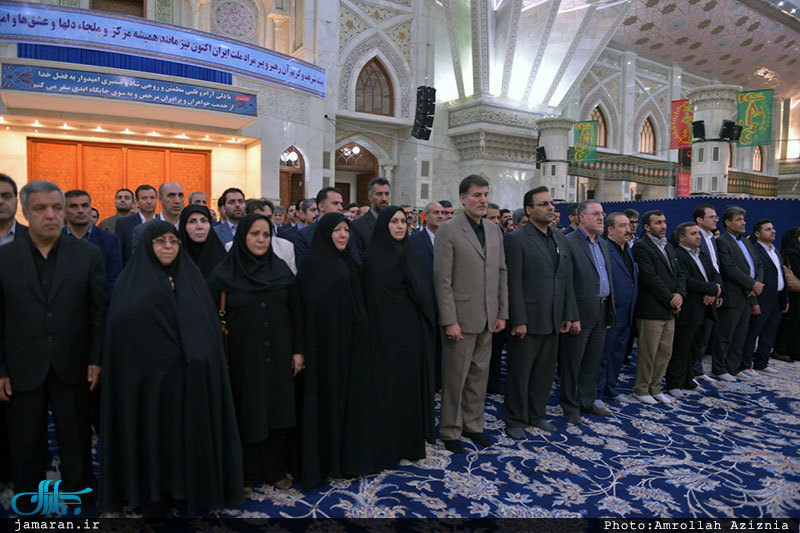 تجدید میثاق کارکنان سازمان ملی استاندارد با آرمان های امام خمینی(س)
