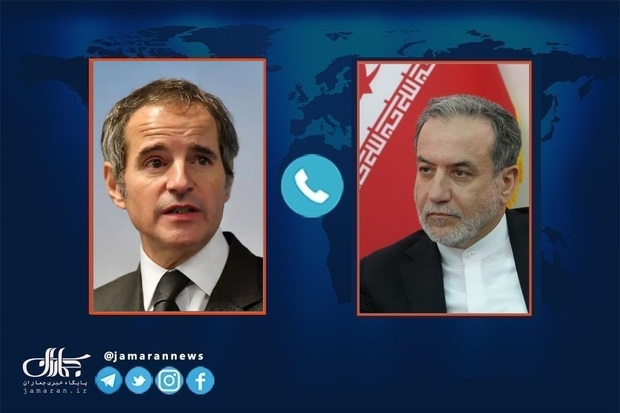 گفتگوی تلفنی مدیرکل آژانس بین‌المللی انرژی اتمی با وزیر امور خارجه/ درخواست گروسی از عراقچی برای سفر به ایران