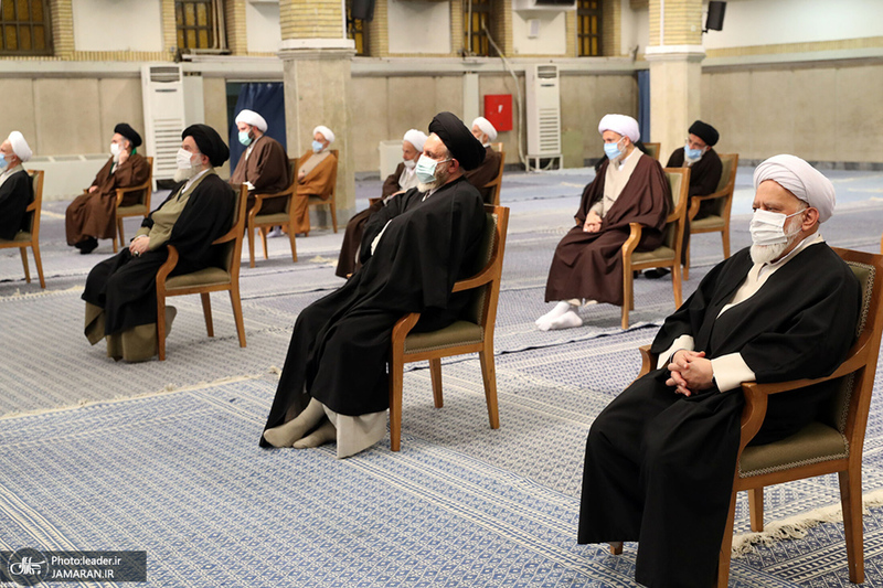 دیدار رئیس و اعضای مجلس خبرگان رهبری با رهبر معظم انقلاب