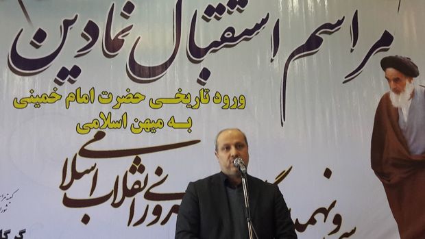 استاندار گلستان: قدرت نظام جمهوری اسلامی متکی به مردم است