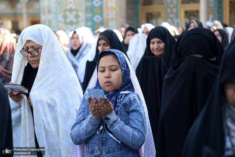 اقامه نماز عید سعید فطر در  قم