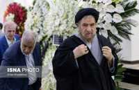 مراسم یادبود  فیض اردکانی با حضور خاتمی (21)