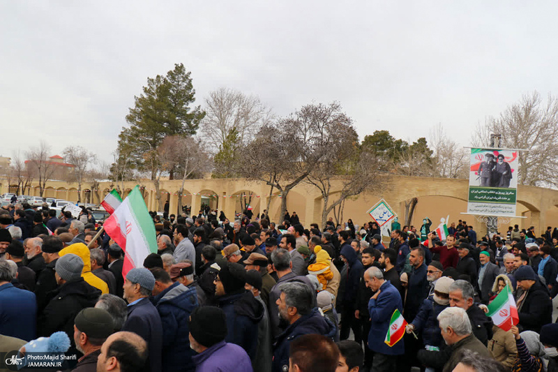راهپیمایی 22 بهمن در خمین