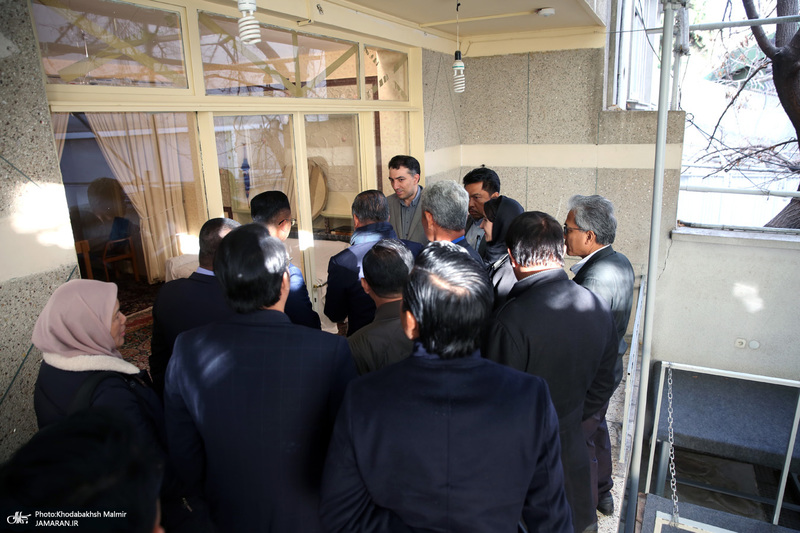 بازدید محمد بن سیو وزیر کشاورزی  و امنیت غذایی کشور مالزی از  بیت امام خمینی (س) در جماران
