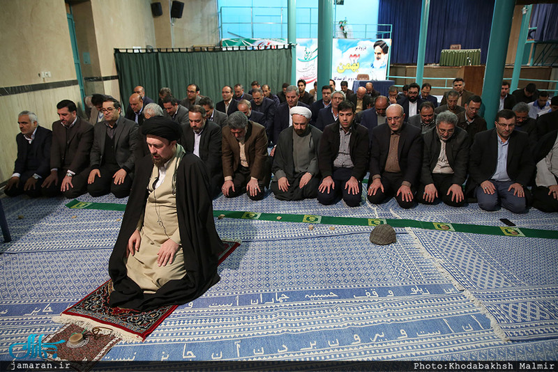 دیدار استاندار و جمعی از مدیران استان تهران با سید حسن خمینی