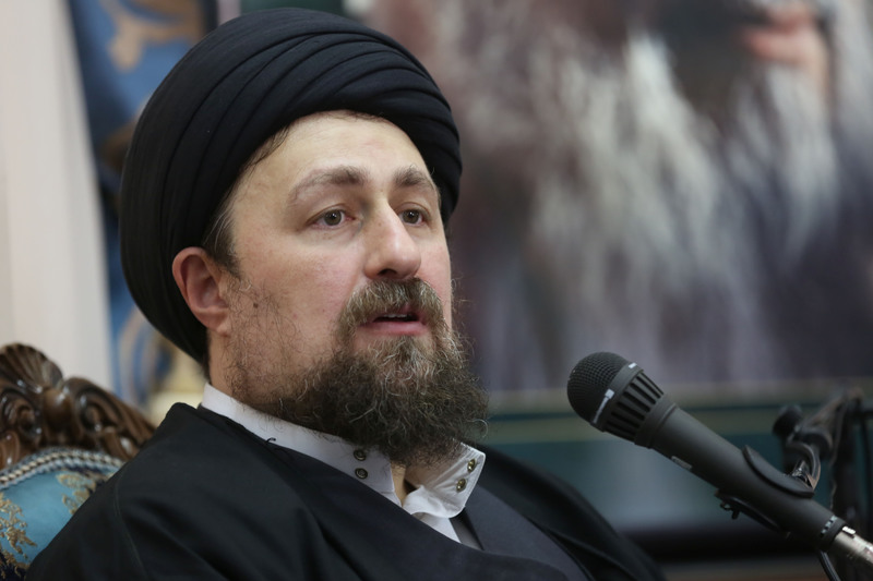 دیدار هیات مرکزی هسته گزینش شهرداری تهران با سید حسن خمینی