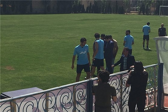 تازه داماد به تمرینات استقلال بازگشت
