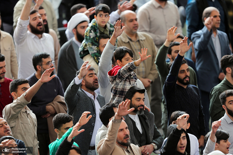 اقامه نماز عید سعید فطر به امامت رهبر معظم انقلاب