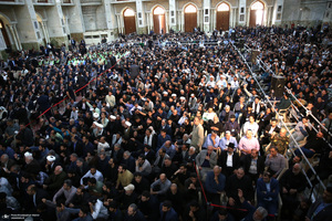 حضور شخصیت‌های سیاسی و مسئولان کشوری و لشکری در مراسم سالگرد ارتحال حضرت امام خمینی (س) -3