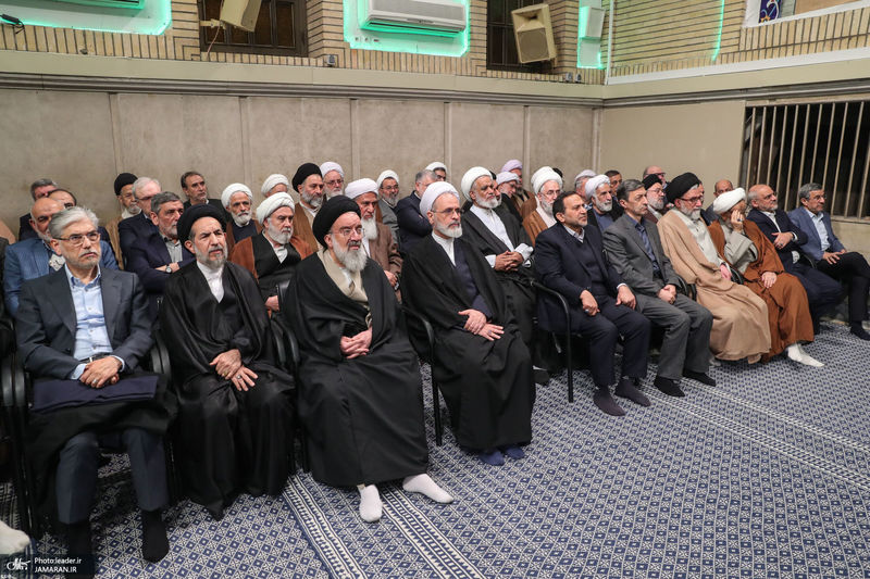 دیدار مسئولان نظام با رهبر معظم انقلاب